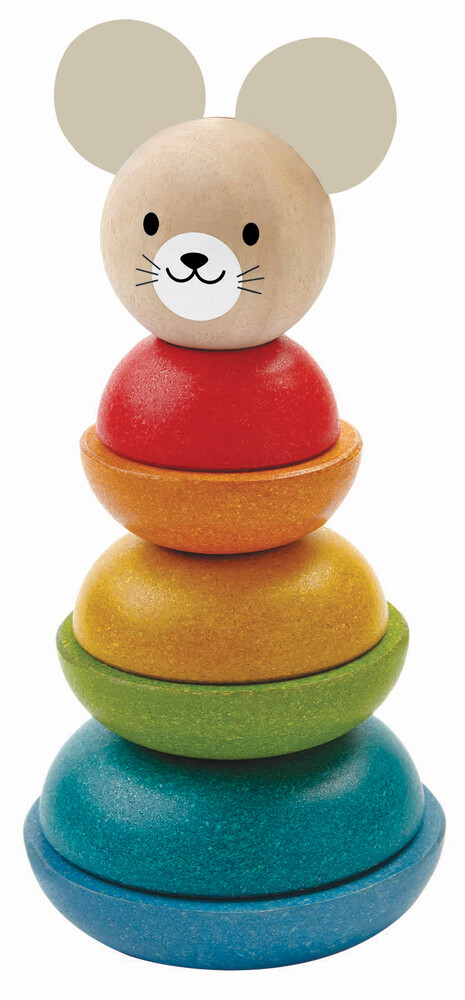 PlanToys Pinottava hiiri - Puulelut - 8854740056818 - 1