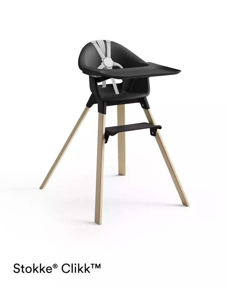 Stokke Clikk syöttötuoli - Syöttötuolit - 7040355520078 - 2