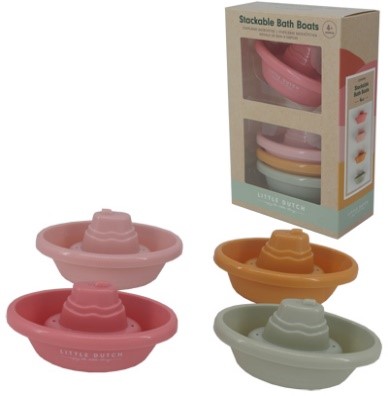 Little Dutch kylpyveneet 4kpl - Kylpylelut ja -korit - 8712051094328 - 1