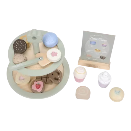 Little Dutch Kakku- ja leivostarjotin - Roolileikit - 8713291225039 - 1