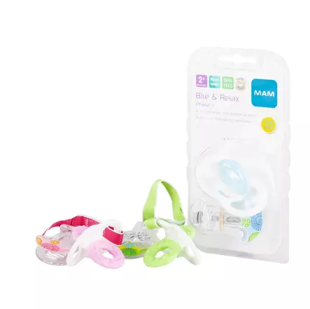 Ainu Mam purulelu+pidike Bite&Relax +2kk - Purulelut - 9001616690099 - 1