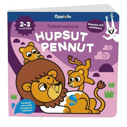 Oppi ja ilo maalaa vedellä taikamaalaus - Kirjat, vihkot ja kirjaimet - 9789526365299 - 1