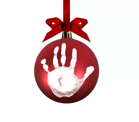 Pearhead joulupallo kädenjälki - Joulupallot vauvamuisto - 698904500179 - 1