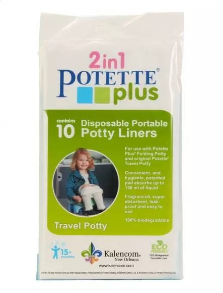 Potette plus hygieniapussit 10 kpl - Matkapotat ja lisävarusteet - 088161230139 - 1