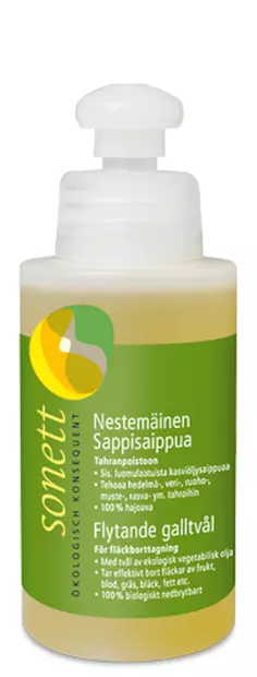 Sonett sappisaippua nestemäinen 120 ml - Pesu- ja hoitoaineet - 4007547203129 - 2