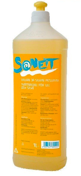 Sonett villan- ja silkinpesuneste 0.5 l - Pesu- ja hoitoaineet - 4007547305229 - 2