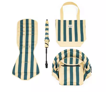 Stokke Yoyo 6+ rattaat, Monaco Summer Kit - valkoinen runko - Matkarattaat - 7040356555559 - 2