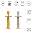 Matchstick Monkey hammasharja 2-pack - Hammasharjat ja -tahnat - 5060679074349 - 6