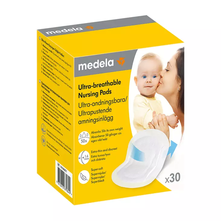 Medela liivinsuojat 30kpl - Rintapumput ja lisävarusteet - 7610472879849 - 1
