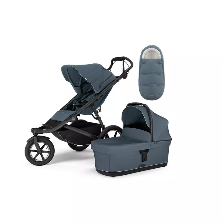 Thule Urban Glide 3 yhdistelmävaunut turvakaarella ja lämpöpussilla - Yhdistelmävaunut - 872299049539 - 1