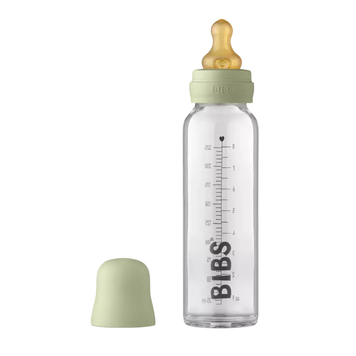 BIBS lasinen tuttipullo 225ml - Lasiset tuttipullot - 5713795220939 - 1