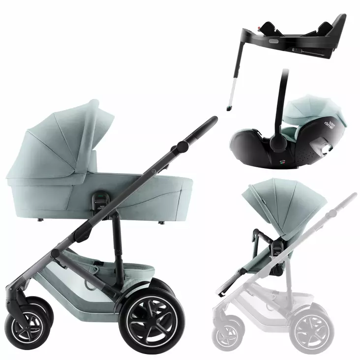 Britax Smile 5Z starttipaketti (Baby-Safe Pro turvakaukalolla) - Lastenvaunujen starttipaketit - 4000121212229 - 1