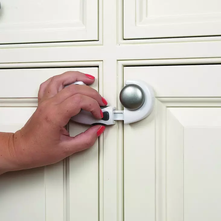 Clippasafe Cabinet Lock UUSI MALLI - Lukot, salvat ja sulkimet - 5015876023799 - 1