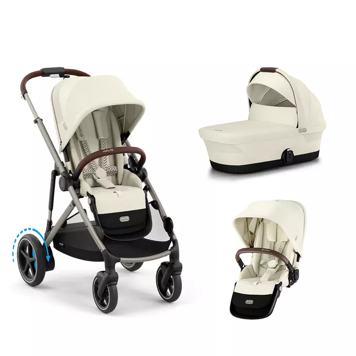 Cybex eGazelle S sisarusrattaat - Päällekkäin ja peräkkäin - 4063846323449 - 1