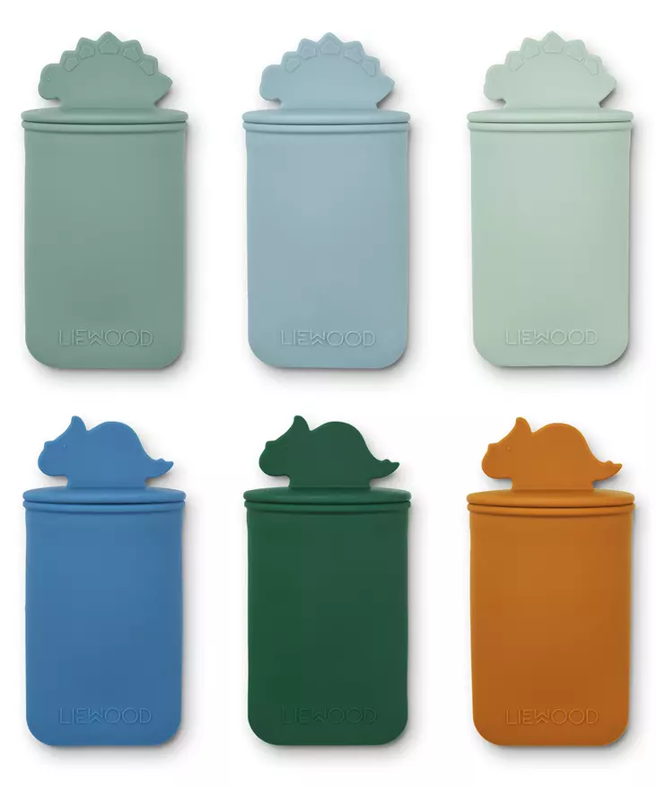 Liewood Malik mehujäämuotit 6 kpl - Lapsen ruoan pakastus - 5715335228979 - 1