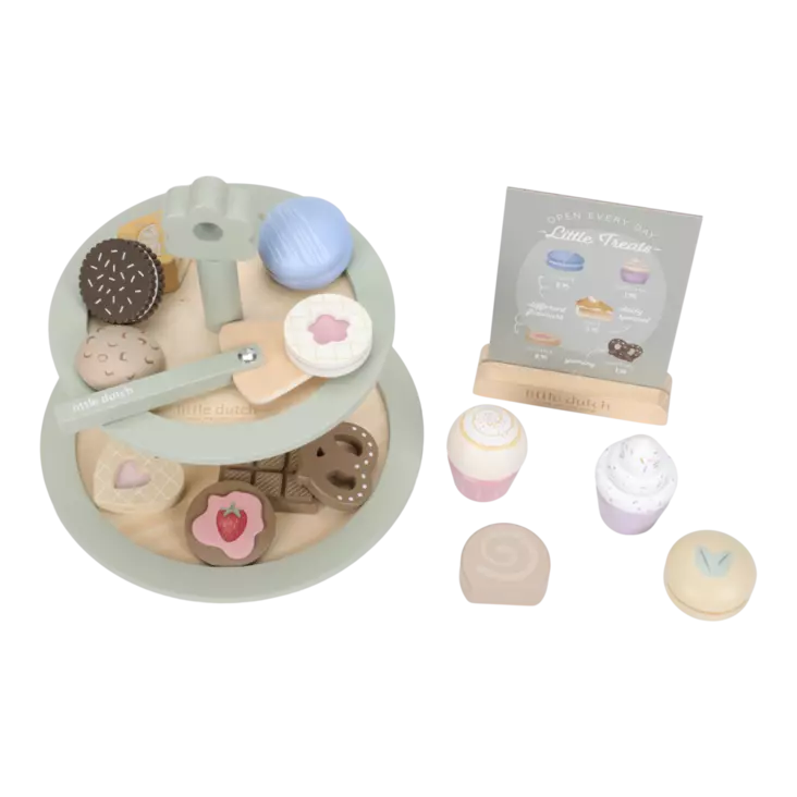 Little Dutch Kakku- ja leivostarjotin - Roolileikit - 8713291225039 - 1