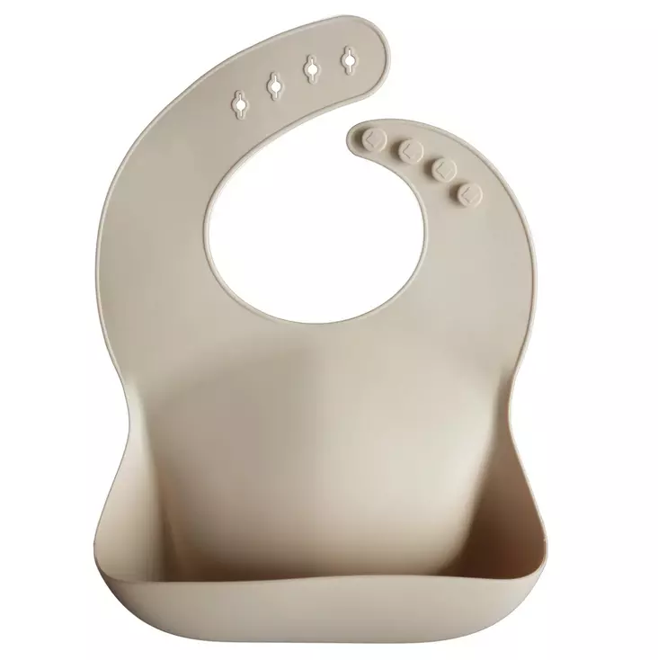 Mushie silikoninen ruokalappu - Ruokalaput - 7426999778349 - 1