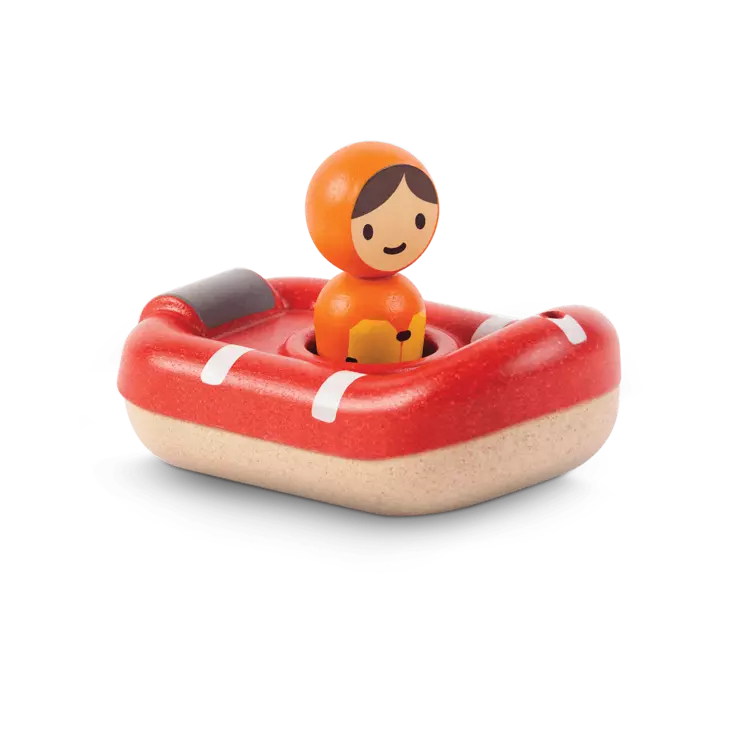 PlanToys rannikkovartioston vene - Puulelut - 8854740056689 - 1